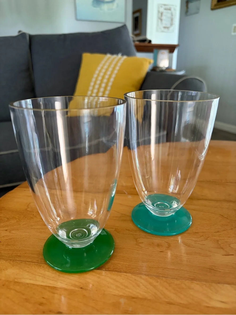 Kate Spade Clear Acrylic 16 oz Tumblers Set of 2 New in Box